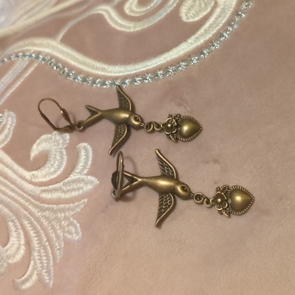 Swallow earrings 10- add on